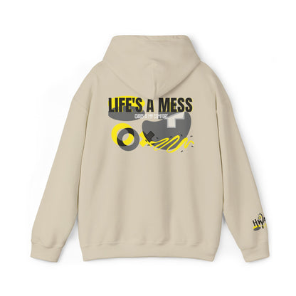 Life's a Mess Hoodie | Chaos Is My Comfort | Heatware Apparel