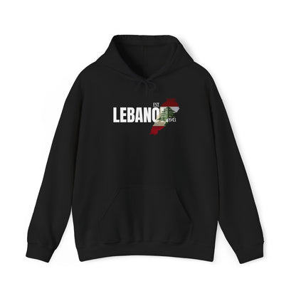 Lebanon Map Hoodie