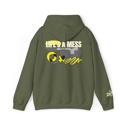 Life's a Mess Hoodie | Chaos Is My Comfort | Heatware Apparel