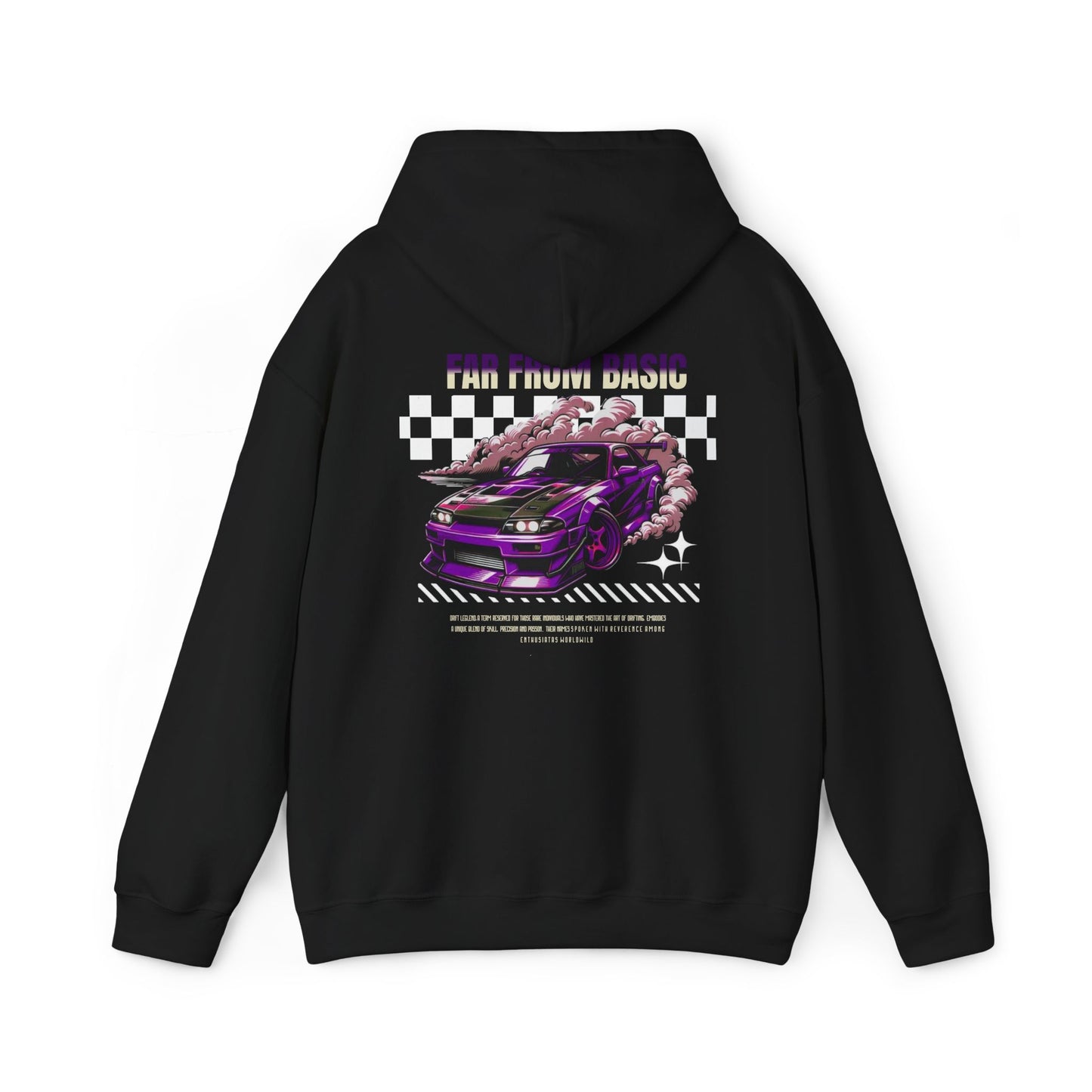 Far From Basic Accelerate Your Dreams | Break Barriers Hoodie | Heatware Apparel